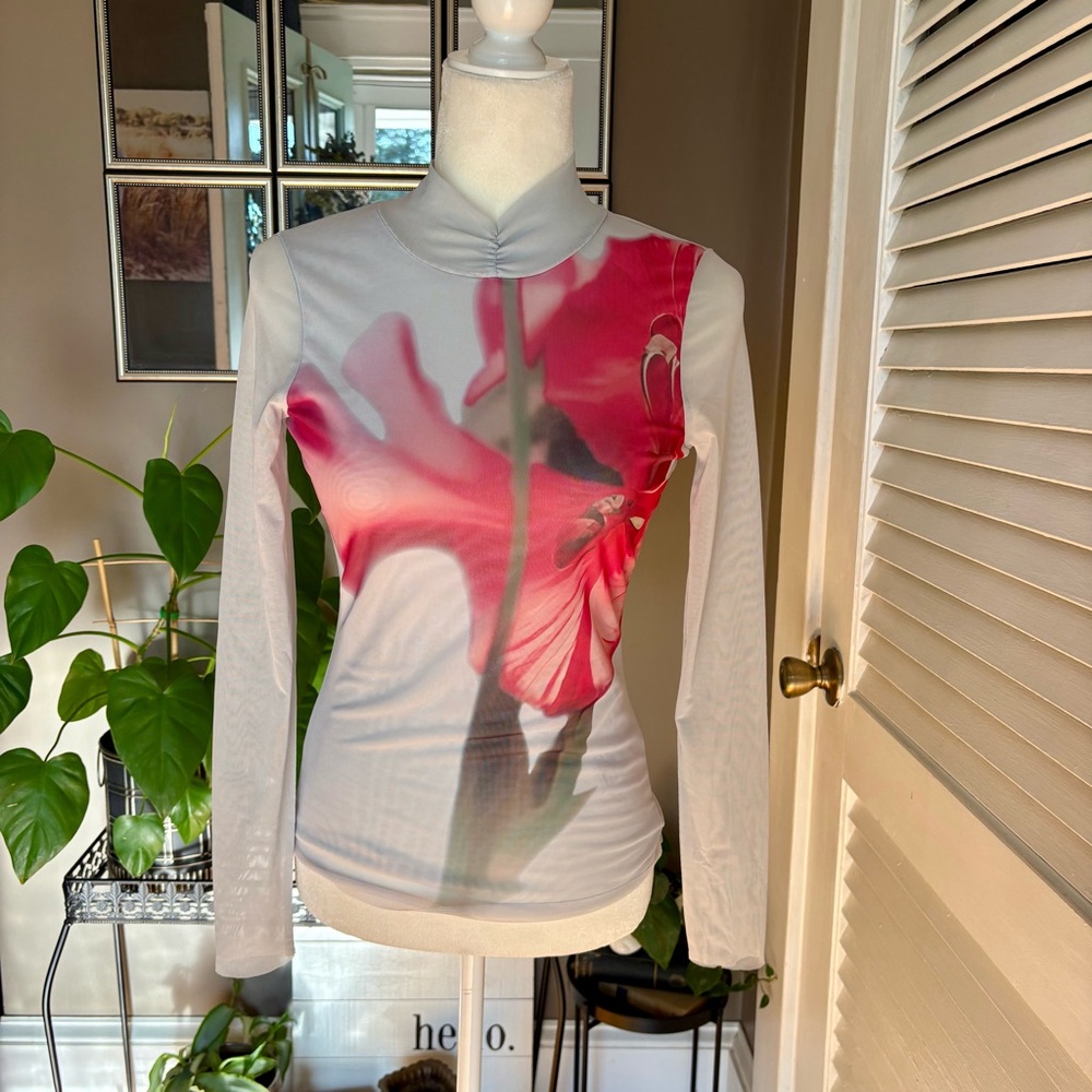 Ted Baker Pipya Mesh Top